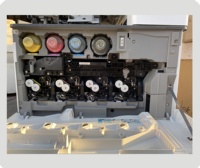 Printer Laser Warna Bekas A3 untuk Mesin Fotokopi All-in-One Ricoh MP C3300