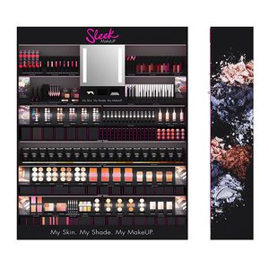 Tùy chỉnh fanghua cửa hàng tầng các tông Kệ trang điểm cửa hàng giá hiển thị mỹ phẩm đứng cho son môi - Product Image 2