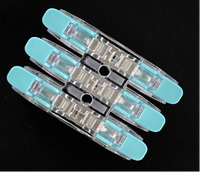 Connecteur de câblage électrique OJ-283 à 3 broches 221, connecteur de bornier rapide breveté aux États-Unis, distributeur agréé