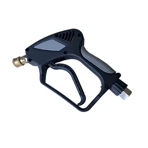 Mesin Cuci Mobil 5000 PSI Tembakan Pemicu Tombak Kompatibel untuk Cuci Mobil Botol Busa Salju Semprotan Pistol Air Mesin Cuci Bertekanan