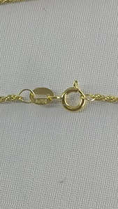 卸売18Kゴールドツイストロープネックレス-毎日の通勤/デート/宴会 & ユニセックスの機会のための光沢のある絶妙な豪華なギフト - Product Image 6