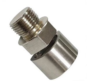 Kit de cierre de tubo de escape de alta temperatura, tapón roscado M18x1.5 con tuerca soldada para ajuste de rendimiento, 2 adaptadores de sistema de escape CNC - Product Image 2