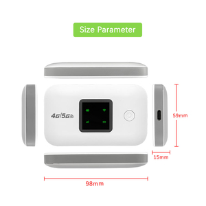 High-Speed Dual-Band 4G Router Type-C Wi-Fi External 3000mah Access Point Mini WAN Port OEM Mobile Devices Qualcomm SIM Card - Product Image 5