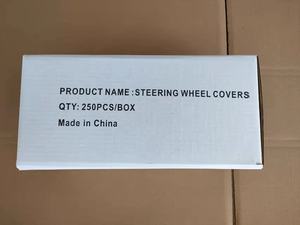 250PCS Housse de protection en <span class=keywords><strong>plastique</strong></span> Hdpe Housse de direction en <span class=keywords><strong>plastique</strong></span> Housse de <span class=keywords><strong>volant</strong></span> <span class=keywords><strong>jetable</strong></span> universelle - Product Image 6