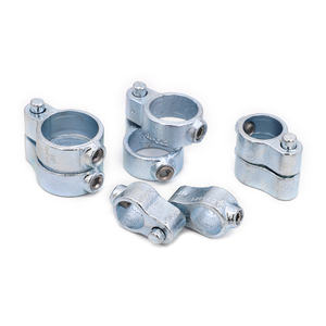 Sistema de pasamanos de abrazadera de tubo de brida estructural de ajuste de acero ajustable de <span class=keywords><strong>diferentes</strong></span> tamaños - Product Image 6