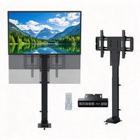 Support de télévision motorisé réglable en hauteur, design moderne, de haute qualité, fabriqué par le fabricant