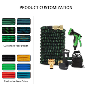 50 फीट 75 फीट 100 फीट विस्तार योग्य गार्डन होज़ पाइप, जादुई नली के साथ लचीली गार्डन होज़ रील - Product Image 2