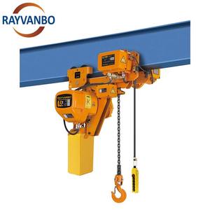 Alat Angkat Rantai Listrik Low Headroom 8 Ton, Alat Angkat Listrik Free <span class=keywords><strong>Fall</strong></span> - Product Image 3