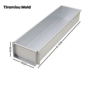 Hợp Kim Nhôm Tiramisu Pan Hình Chữ Nhật Bánh Khuôn Với Nắp, Hình Chữ Nhật Bánh Nướng Khay, Tiramisu Pan - Product Image 4