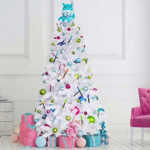 Ensemble de 34 boules en plastique personnalisées pour décorations de Noël, ornements pour boules de Noël et décorations d'arbre - Product Image 5