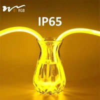 Lumière extérieure étanche IP65 Smart 110V/220V LED Bande Silicone Lampe ronde Flexible Néon 360 Degrés Lumineux IP66 Bande Lumineuse