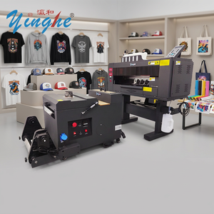 Impresora DTF YINGHE de 30 cm con 2 cabezales de impresión XP600, rollo a rollo, impresión directa a película, máquina de impresión por transferencia térmica para camisetas - Product Image 1