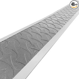 Rete di protezione per grondaie in micro acciaio inossidabile con filtro antifoglie in schiuma per la protezione da detriti e acque piovane sul tetto, per uso residenziale e commerciale - Product Image 2