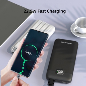 Neueste Produkte 2026 Trendige Tragbare 20000mAh Powerbank 22,5W Schnellladung mit Eingebauten 4 Kabeln - Product Image 4