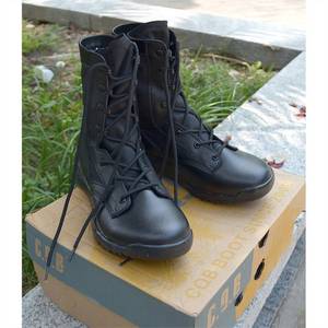 SFB49 721 Custom Wholesale Large Size Outdoor <b>Hiking</b> Shoes Non-slip Combat <b>Boots</b> Tactical Black Shoes <b>Boots</b> - Product Image 3