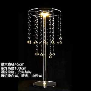 Décoration de mariage et de Noël, ornements en cristal sur pied, arrangement de scène, style vintage européen - Product Image 4