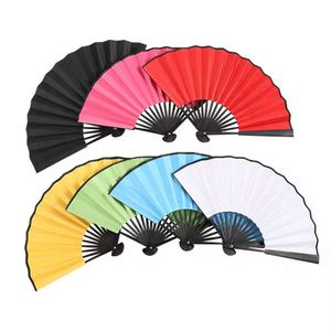 Éventail pliant personnalisé imprimé, portable, léger et décoratif pour cérémonies, festivals, fêtes et usages promotionnels - Product Image 3