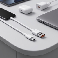 Cable de carga y transferencia de datos USB-A a USB-C tipo C de PVC, de bajo precio y alta calidad, para venta al por mayor de fábrica, OEM, cable USB personalizable.