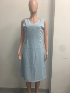 Women Coat Women's Sleeveless Dresses 2-piece <b>Set</b> Fashion - Product Image 6