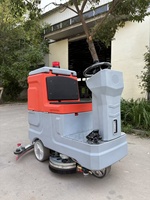 LM-W580 Nouvelle autolaveuse autoportée automotrice 3000/h Haute efficacité Batterie plomb-acide 24V100Ah pour entrepôt