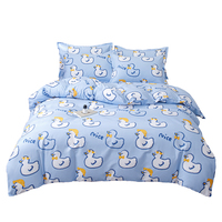 Vente en gros de draps de lit personnalisés en coton 100% - Ensemble de literie 4 pièces - Housse de couette - Taille King Size - Taille Queen Size - Taille Full - Super doux - Luxe