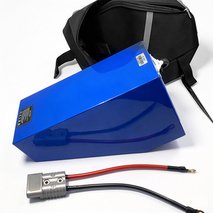 Batería Triangular para Bicicleta Eléctrica de 72V, 40Ah 50Ah, Paquete de Baterías de Iones de Litio para Bicicleta Eléctrica, Scooter, Motocicleta de 5000W 8000W 10000W <span class=keywords><strong>con</strong></span> BMS - Product Image 4