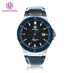Orologio Automatico da Uomo Undecember Resistente all'Acqua 5ATM Orologio Meccanico di Lusso con Super Luminosità - Product Image 1