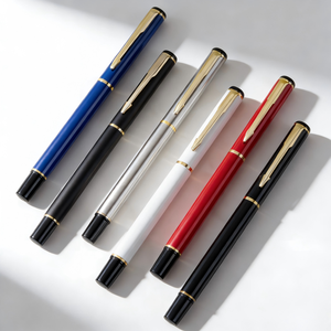 Bolígrafos de Gel Metálicos de Lujo Promocionales al por Mayor, Bolígrafos de Firma Delgados para Negocios con Logotipo Personalizado, Ideales para Regalos Corporativos - Product Image 3