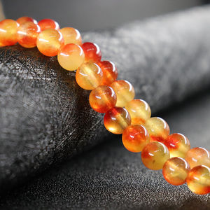 8MM Lâche à la main bijoux en perles accessoires minerales ruby gem pierre naturelle perles - Product Image 5