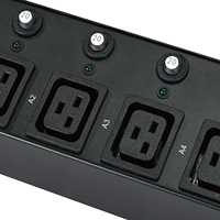 ETL — unité de Distribution électrique industriel 18 voies, 208V 415V, 125A PDU, C13 C19 PDU, pour courroies