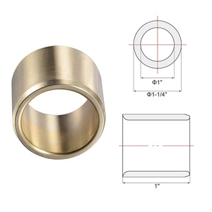 Nhà máy trực tiếp đồng thau hợp kim oilless ỐNg Lót Tay áo Vòng bi ly tâm đúc tự bôi trơn Chất lượng cao ỐNg Lót - Product Image 2