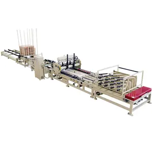 Machine de clouage de palettes en bois horizontale américaine pour un travail du bois efficace