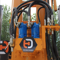 Foreuse de puits d'eau portable personnalisée, diesel, machines de forage, service 24/7