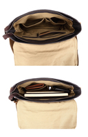 Custom Vintage Travel Laptop Briefcase Messenger Bag Crossbody Shoulder Tote Bag with Pocket Zipper High Quality Factory-Direct