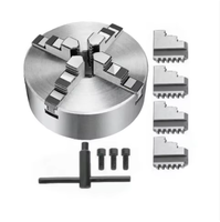 Mandrin de tour universel à trois mors robuste série K11 pour Mazak DMG Mori, corps en acier haute précision 6 pouces 8 pouces