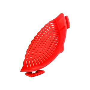 Passoire universelle en silicone à clipser pour casseroles et poêles, anti-débordement, passoire à pâtes de qualité alimentaire, passoire à fruits pour pâtes, fruits et légumes - Product Image 6