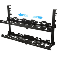 Support de gestion de câbles en maille pour équipement mobile, panier de rangement pour câbles, organiseur de fils pour cockpit