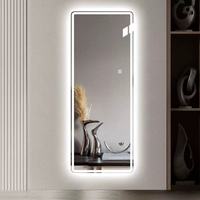 Miroir intelligent anti-buée sans cadre pour lavabo de salle de bain, idéal pour la décoration intérieure d'hôtel