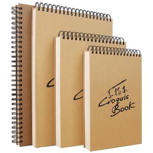 Carnet de croquis professionnel 16k 8k spirale A4 pour les élèves du primaire <span class=keywords><strong>dessin</strong></span> de bricolage lisse avec crayon <span class=keywords><strong>sur</strong></span> couverture en papier dur pour l'art - Product Image 1