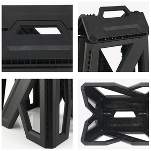 10 inch 16 inch ngoài trời cắm trại trẻ em Ghế gấp bước Phân Trọng lượng nhẹ nhỏ gọn xách tay nhựa Nhà phân & Ottoman - Product Image 6