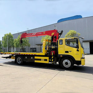 5-Tonnen 6-Tonnen 7-Tonnen 8-Tonnen Palfinger-Kräne Foton Flachbett-Abschleppwagen mit SPS16000 Hebekran zum Verkauf - Product Image 5