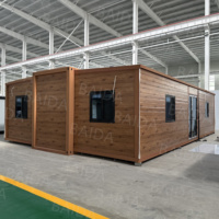 Maison préfabriquée en bois maison conteneur pliable extensible abri de jardin petites maisons prêtes à être expédiées