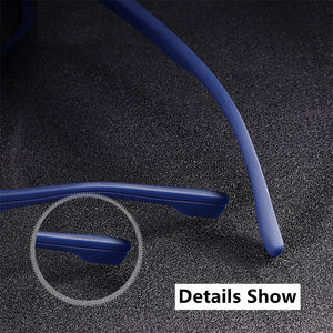 Gafas de <span class=keywords><strong>Sol</strong></span> de lujo Hombres 2025 Marco de metal polarizado premium-Anti <span class=keywords><strong>radiación</strong></span> y cuadrado grande - Product Image 4