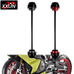 XXUN moto avant arrière roue curseur essieu fourche cadre chute protecteur Crash Pad pour Aprilia <span class=keywords><strong>RS</strong></span> 660 2020 2021 2022 2023 2024 - Product Image 1