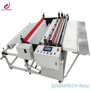 Machine de découpe et de scellage de sacs en polyéthylène multifonction JUYOU au prix le plus bas, machine de fabrication de sacs en plastique à fond plat - Product Image 5