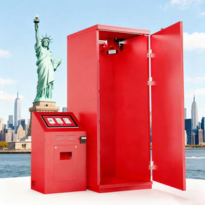 كشك تصوير مخصص بشاشة لمس وتصميم شعار مخصص، كشك صور سيلفي بمرآة وكاميرا DSLR، آلة بيع ذاتية للصور - عرض ساخن - Product Image 1