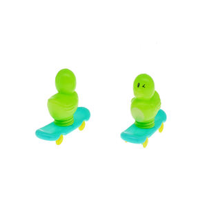 鸭子滑板车糖果容器塑料空糖果瓶儿童玩具 - Product Image 2