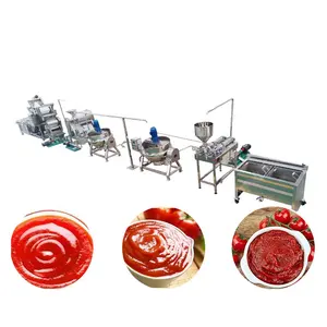 High Efficiency Tomato Paste Machine Complete Production Line Advanced Tomato Paste Production Line Machine