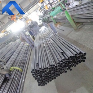 304 baja tahan karat persegi bor kecil Premium 2B pipa las standar EN dengan layanan pembengkokan dan pemotong - Product Image 3