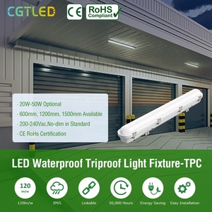 30K-40K-60K Đèn Led 3 Chân Tuyến Tính 120lm/W Chống Nước IP65 Có Thể Lựa Chọn CCT Với CE Rohs - Product Image 2